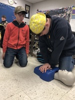 Practicing CPR
