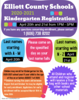 Kindergarten Registration UPDATED
